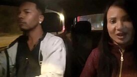 Young guy turns me into driving instructor and pays with his big black cock