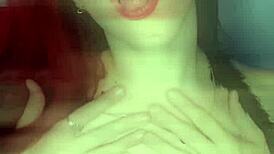 Shyyfxx Redhead Enslaves Evil Man with Intense Feet Fetish Femdom