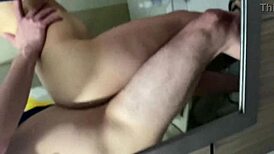 Fucking sexy pussy in gym