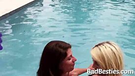 Attractive Teen 18+ Sucking Cock Then Getting Rammed at Party