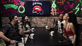 he started sucking her breasts and she confessed to eating his ass - bella mantovani and o fera