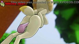 Isabelle Used as Fleshlight in Cartoon Sound Loop