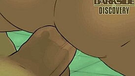 bull gets his cock sucked by boar