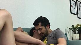 Mexican Bareback Action on the Sofa