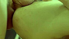 Horny masseur Lucas fingers himself before taking Logan's massive cock in his tight asshole