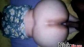 feeling the intense showdown between cock and big ass