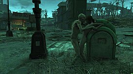 Brunette Ghoul Gets Fucked in 3D Fallout 4 Story