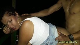 Wife Bent Over In Outdoor Public Fuck With Strangers