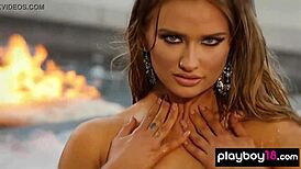 Perfect Beauty Brittney Shumaker Strips Slowly Revealing Mesmerizing Eyes