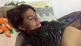 Oh yeah, this BBW is taking my big black cock in POV, feeling every inch of that monster.