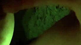 Couple's Intimate Cock Play with Natural Tits