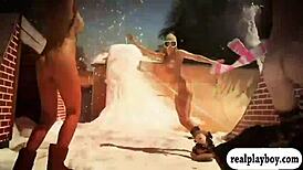 性感辣妹户外淫玩