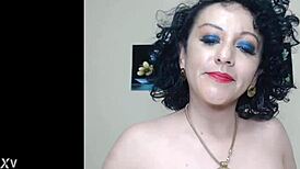 what's franchezka doing on webcam?