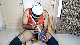 i cumshot on my homemade toy cock