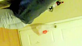 the white girl prepares to swallow the big cock