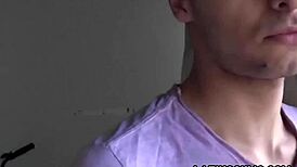 Young Amateur Latino Boy Paid for Bareback Anal with Gay Filmmaker