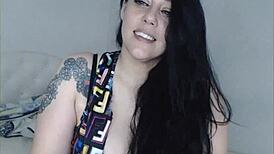 Feeling the thrill of huge boobs on cam