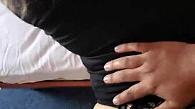 i convinced my latina stepsister to let me fuck her big ass in doggystyle position