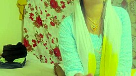 Oh wow, that horny devar fucked the big-ass bhabhi so hard and creampied her in hindi!