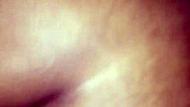 Young couple fucks with big black cock while parents are home!