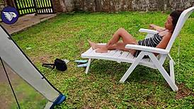 Girlfriend Gets Fucked On Beach With Morning Cum