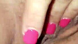 Milf Babe Slut Masturbates Wet Pussy to Orgasm