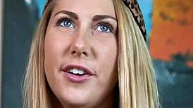 Teen Blonde Licks Boyz Pecker And Balls Outdoors For Cumshot