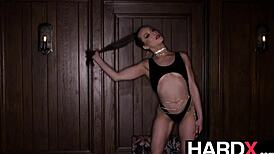 Slutty Sub Bitch Licks Cum Off The Floor - Spencer Bradley - Hardx