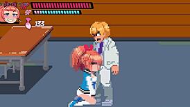 Hey, check these lewd city girls in hot h-animations!