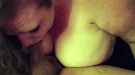 damn, this cock-worshipping bbw really loves sucking me off