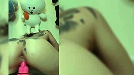 i ride the toy to an intense orgasm