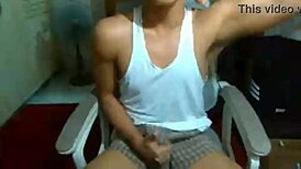 Gay Solo Masturbation In Classroom After Online Class