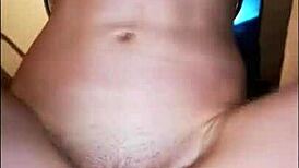 Tinder date rides cock to squirting orgasm!