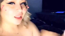 stepmom sucks my cock during quarantine with big tits