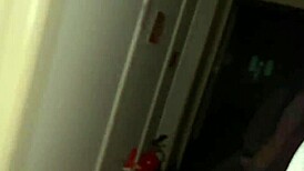 this milf on the street got a cigarette and flashed her shaved pussy