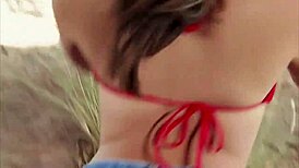 nautica thorne, the international pornstar, gets a surprising butt between her pretty thighs