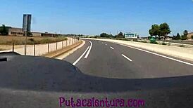 This German whore is making me so horny in the Jeepeta! 😏