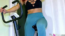 Rosie debuts in porn as old guy watches her bubble butt doggystyle