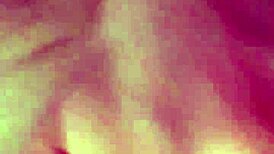 Smooth pussy dildo close-up