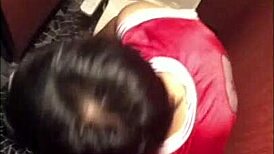 Amateur Japanese Couple Has Intense Blowjob And Sex In School Toilet!