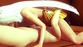 Genshin Impact Hentai - Ningguang Wild Sex in Jade Chamber with Handjob Blowjob 69