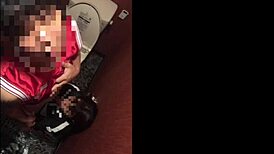 Amateur Japanese Couple Has Intense Blowjob And Sex In School Toilet!