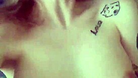 Smooth pussy dildo close-up