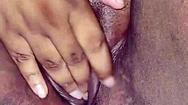 playing with my tight wet pussy solo