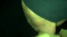 Guy deepthroats an old man in this casual scene