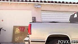 Alluring Slut Bent Over For Erected Cock Orgasm