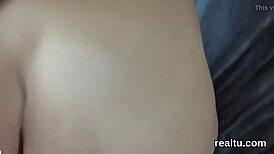 Czech nympho seduced at shopping centre and drilled in POV style.