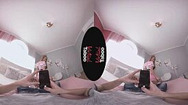 Virtual taboo handjob for her social media 😏