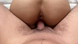 Fuck wife hard and cum on sexy teen ass in pov