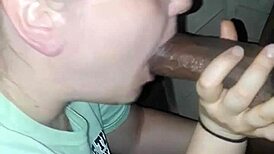 i suck that big black cock like a white milf slut.